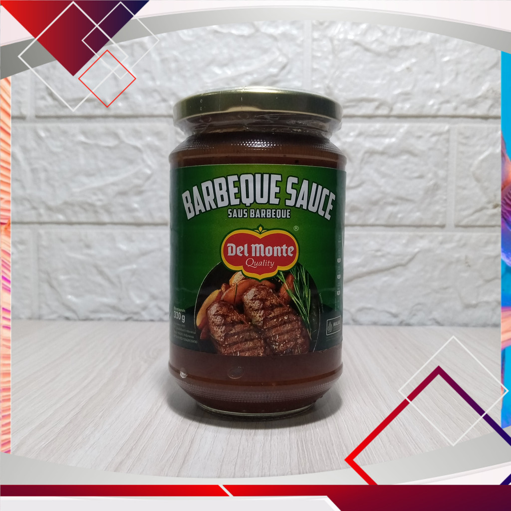 

Del Monte Saus Barbeque Botol Kaca 330gr .