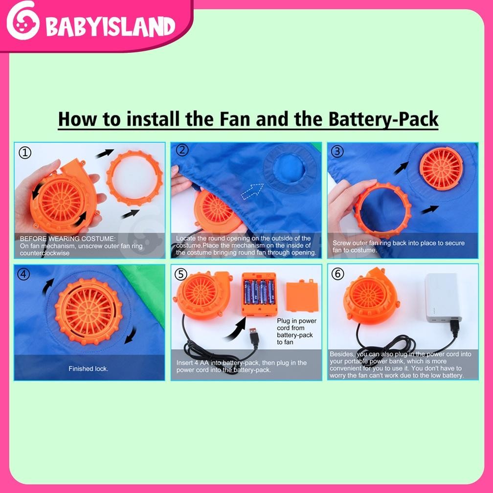 DFG Kostum Dinosaurus Anak Dewasa Pesta Cosplay Ultah Kostum Halloween Tiup Kostum Dinosaurus Tiup T