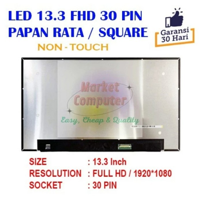 LCD LED LAYAR ASUS ZENBOOK 13 UX333 UX333F UX333FA UX333FA UX333FA