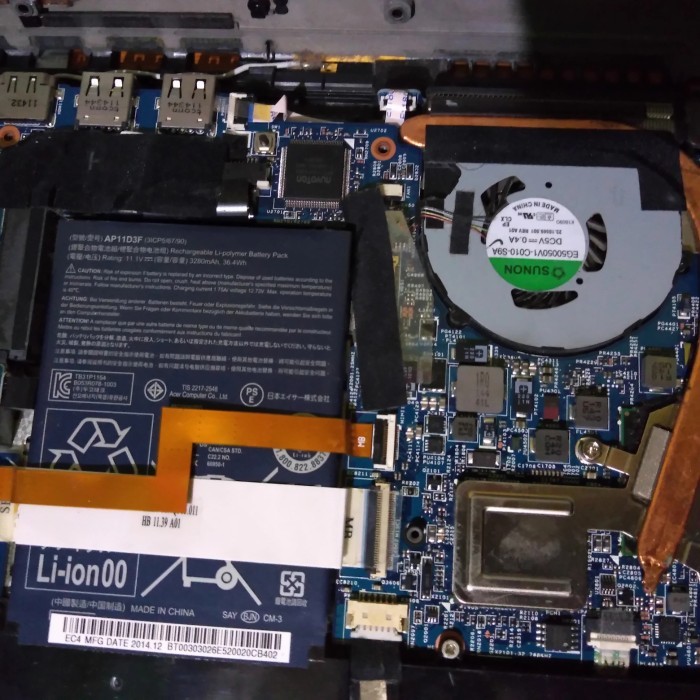 MOTHERBOARD ACER ASPIRE S3-951 CORE I5