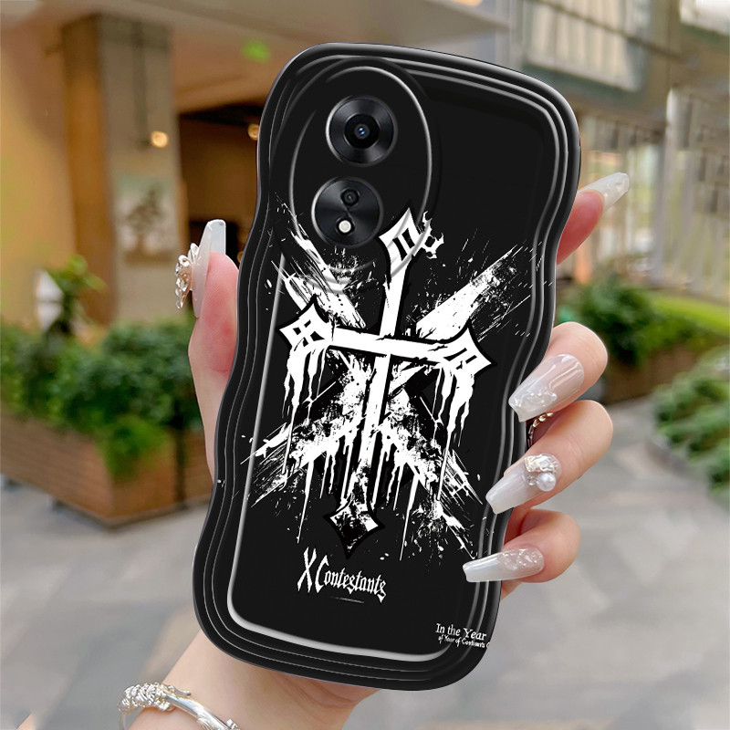 Casing Hp Untuk OPPO A58 5G A58X 5G A78 5G A1X 5G A2x 5G Case Casing pelindung ponsel cross Softcase