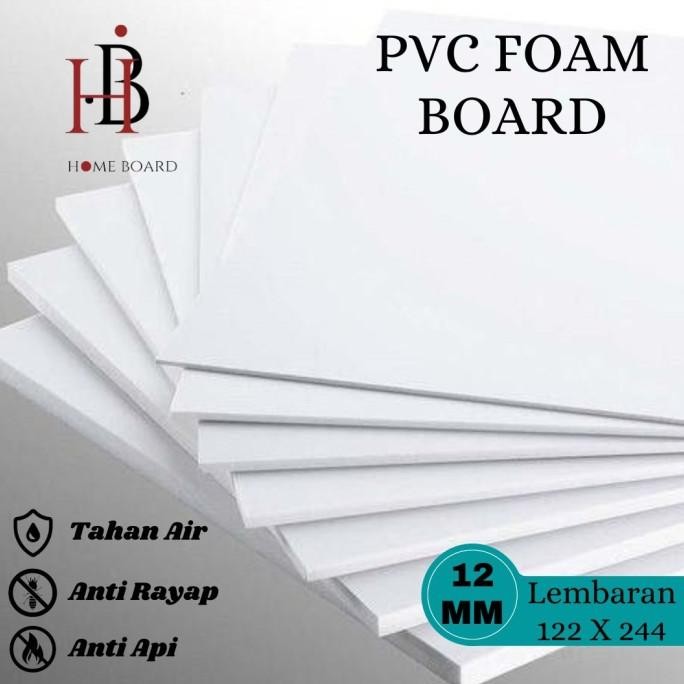 Pvc Board 12Mm | Pvc Foam Board | Home Board 12Mm Ukuran 122X244 Cm