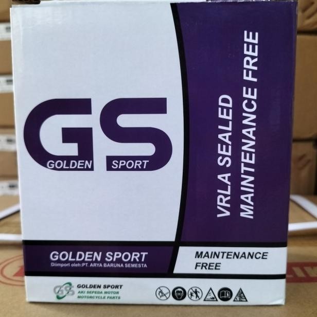 Aki Motor Yamaha Nmax, 155, Lexi Gtz7V Gs Mf Aki Kering 12V/7Ah