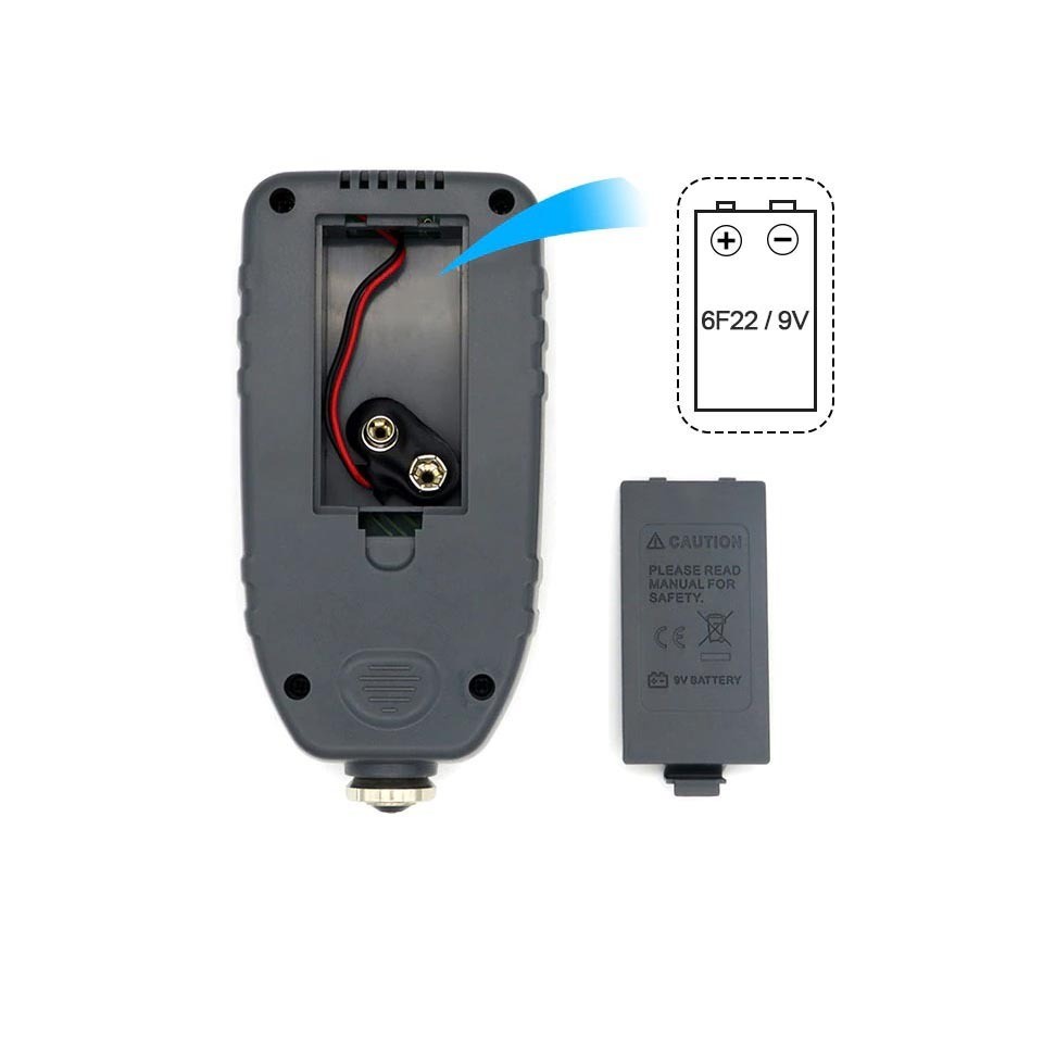 BEST SELLER- Alat Ukur Ketebalan Cat Dempul Mobil Coating Thickness Paint Gauge Test TC100