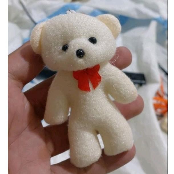 [GROSIR 10] Gantungan Kunci Boneka Beruang Mini Teddy Bear