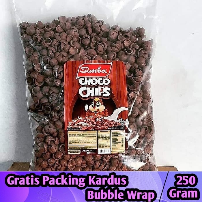 

Koko Krunch Coklat 250gram / Choco Chips Simba Stroberi - Iqorni Snack