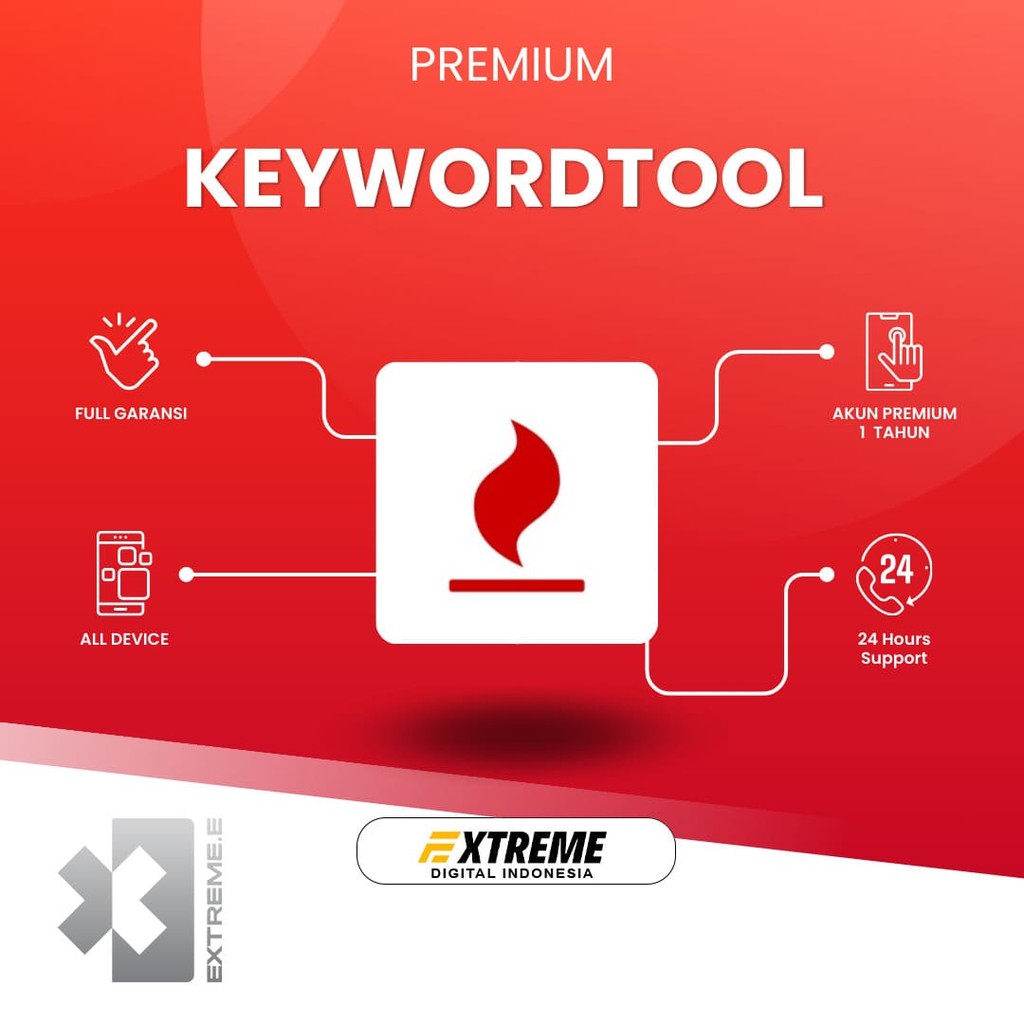 Akun Keywordtool.io Premium 1 Tahun Garansi Full