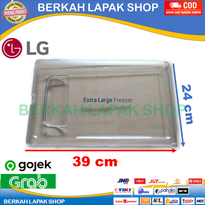 TUTUP FREZER FREZZER KULKAS LG FRESER ORIGINAL ASLI