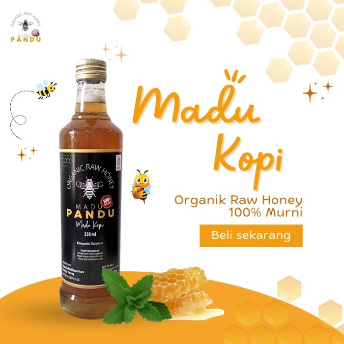 

Madu Pandu | Madu Kopi 350ml | Madu Murni Madu Pandu 100% Madu Asli 350gr