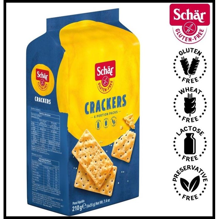 

Schar Crackers Gluten Free 210Gr