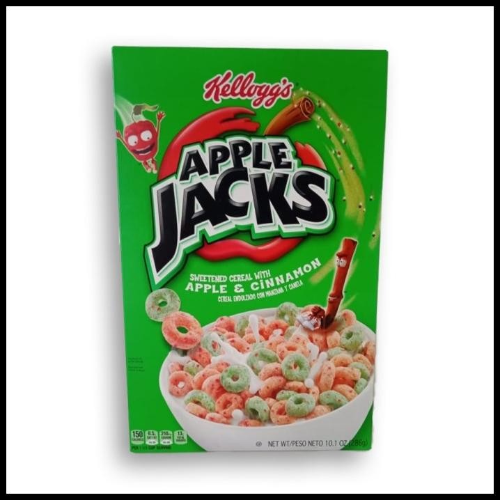 

Kelloggs Apple Jacks Box Netto 286Gr Product Of The Usa