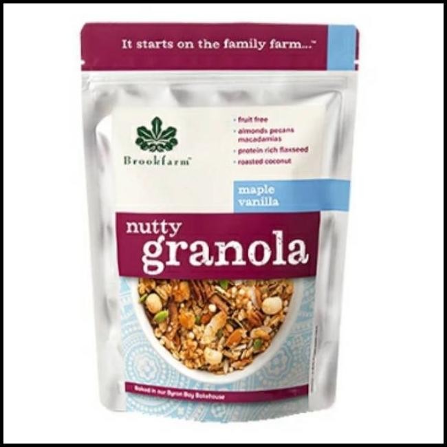 

Brookfarm Nutty Granola Maple Vanilla 350Gr