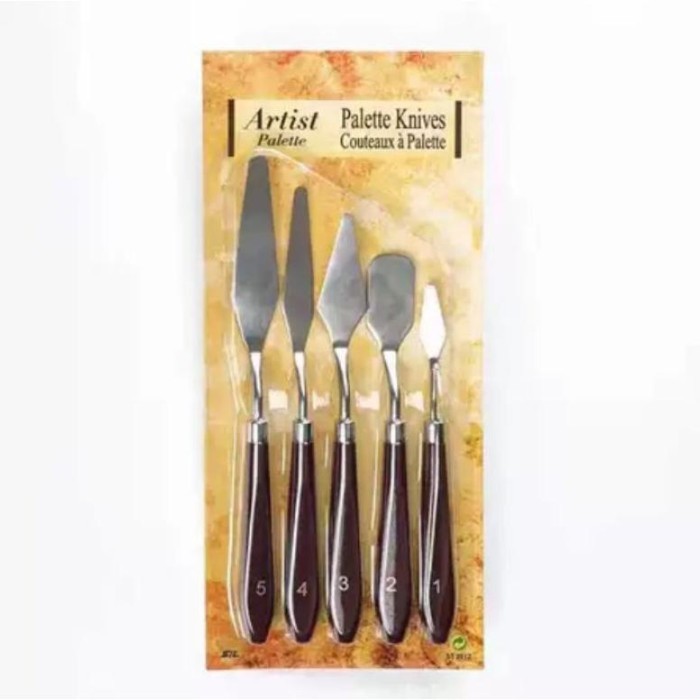 

Seka - Segera Pisau Palet / Lukis / Palette Knives / Painting Knife Set Isi 5