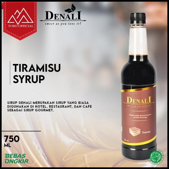 

Denali Sirup Flavour Tiramisu 750Ml Syrup