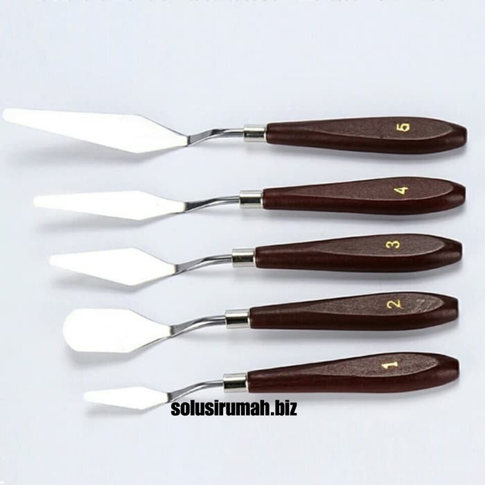 

Seka - Painting Knife Set 5Pcs Pisau Palet Pisau Lukis