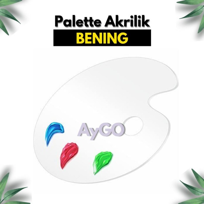 

Seka - Sale Palette Acrylic / Palette Lukis / Palet Akrilik / Palet Transparan / Palette Plastik