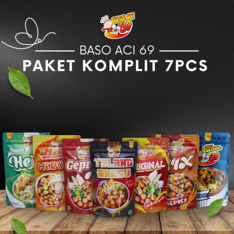 

New Baso Aci - Paket Komplit All Varian isi 7pcs 69