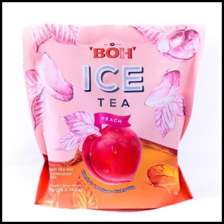 

Boh Ice Tea Peach Pouch 20X14,5G 290 Gr