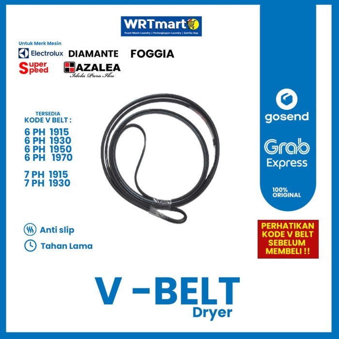 VBELT DRYER DRUM JIALI 6PH 1930 6PH 1915 6PH 1930 6PH 1950