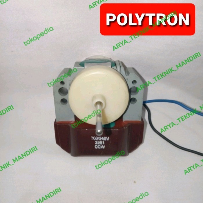 MOTOR FAN KIPAS KULKAS POLYTRON 2 PINTU