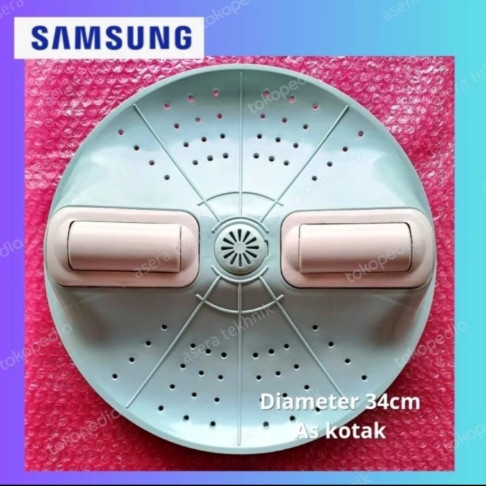 PULSATOR MESIN CUCI TOP LOADING SAMSUNG WOBBLE TECHNOLOGY DIAMETER 34