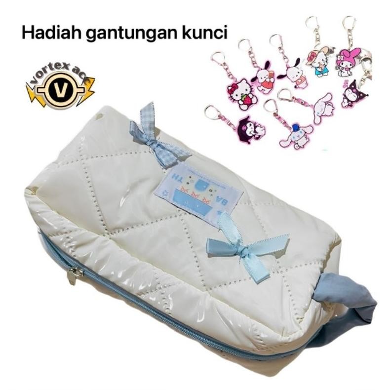 

Sale Kotak Pensil Pouch Make Up Model Pita Lucu Impor Tas Mini Serbaguna Bahan Lembut Sb-8 Cod