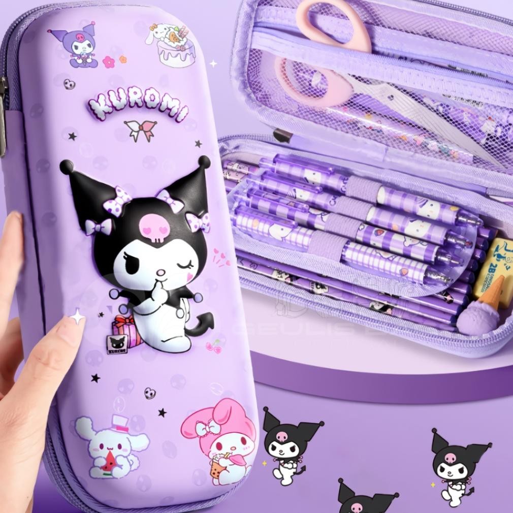 

Terbaru Geulis Bags Tempat Pensil Sanrio Case Pencil Karakter Timbul Kuromie Terbaru 8749 Viral