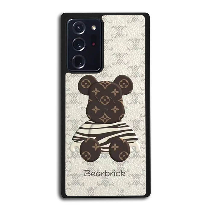 Hardcase Casing Softcase Custom Samsung Galaxy Note 20 10 9 8 FE Ultra Plus Lite Brand Bearbrick AB4