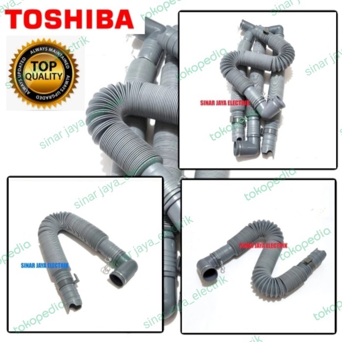 SELANG PEMBUANGAN MESIN CUCI TOSHIBA 1 TABUNG TOP LOADING