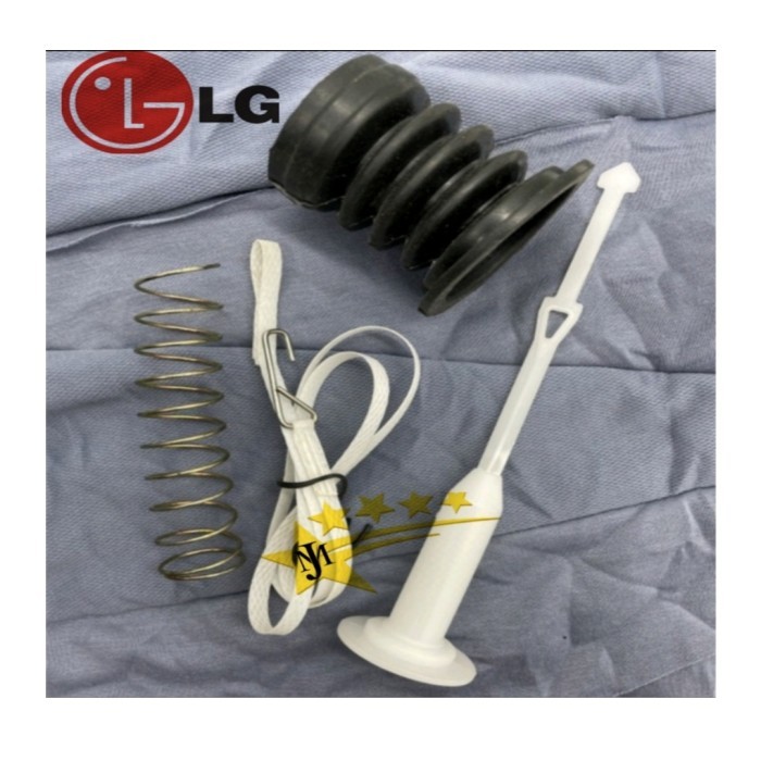 SEAL KARET PEMBUANGAN MESIN CUCI LG WP 700N 2 TABUNG