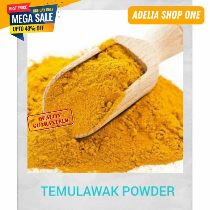 

TEMULAWAK BUBUK MURNI 50 GR CURCUMA POWDER 50 GRAM BAIK!!!!