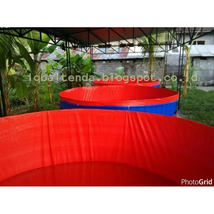 

TERBARU - kolam terpal bulat Diameter 1.5 T.1m. A12 sakura.