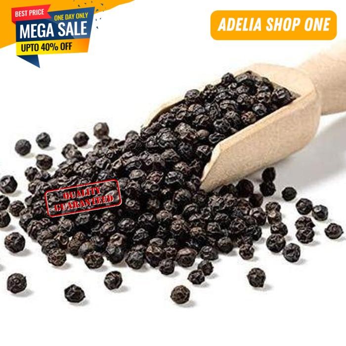 

LADA HITAM UTUH BERISI GRADE A WHOLE BLACK PEPPER 1KG PILIHAN TERPOPULER!!