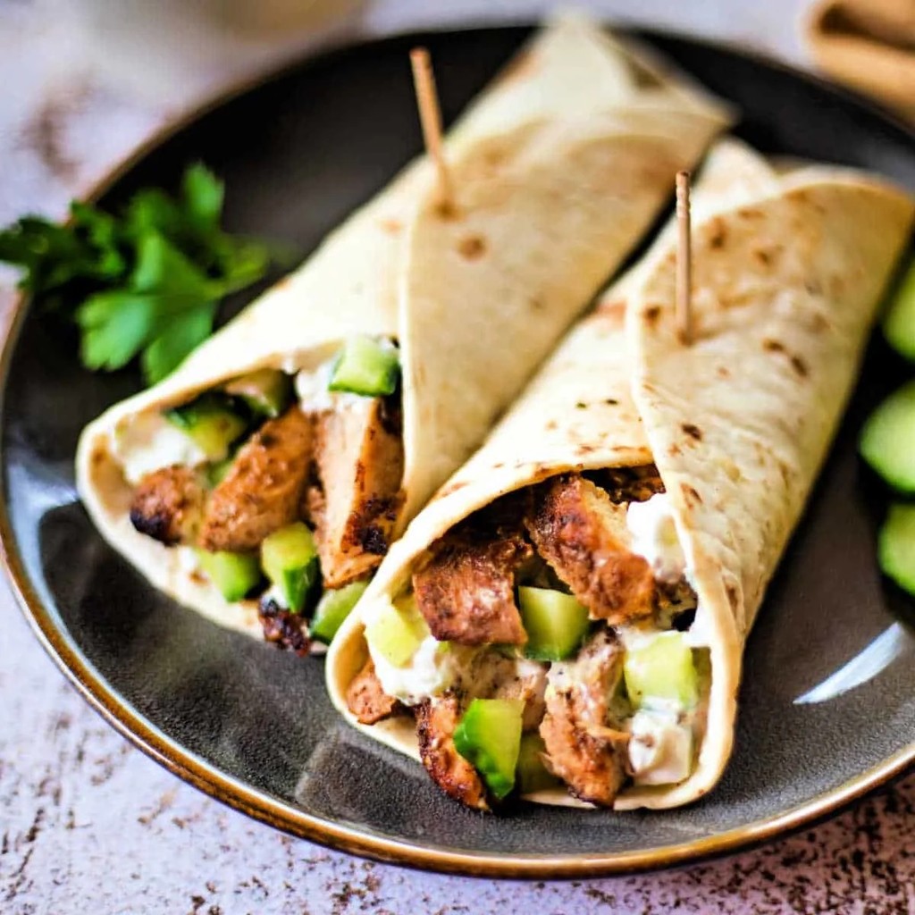 

Chicken Shawarma wrap