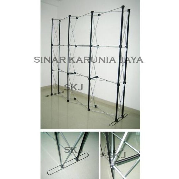 

BACKWALL, BACKDROP PORTABLE DISPLAY 3x4