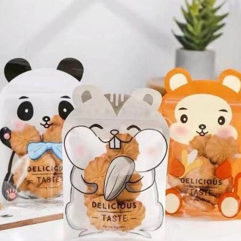 Standing Pouch Ziplo Bag Bentuk Hewan Lucu