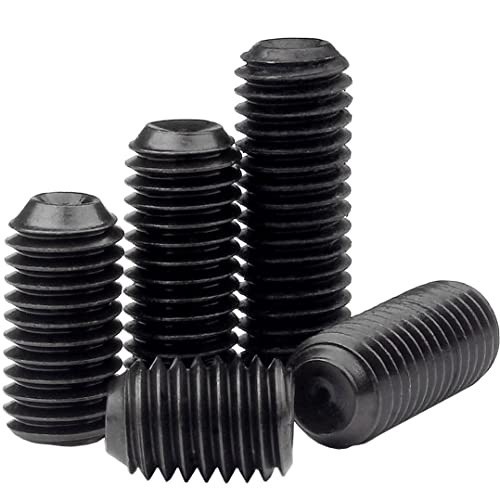 Baut L Tanam M4X6 / L Set 4X6 / Baut Tanam L M4 X 6 / L Set Hitam 4 X 6  - Socket Set Screw Black
