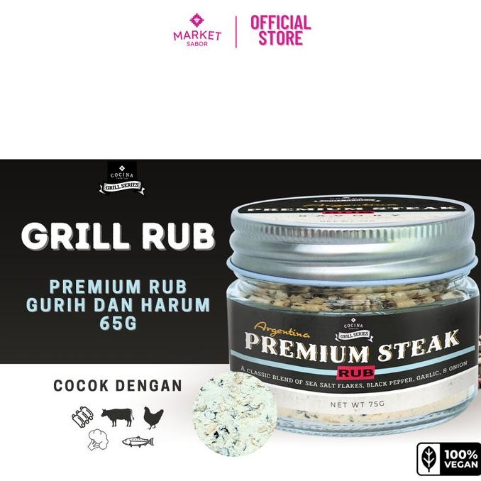 

Cocina Creativa Premium Steak Rub - Grill Series - Bumbu Masak KGS