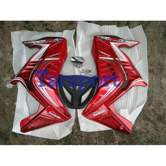 Hemat Half Fairing Cb150R Old Monster Merah