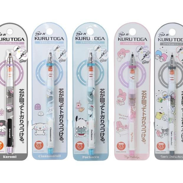 

Uni Kuru Toga Sanrio Mechanical Cil 0.5Mm Sil Lited Edition