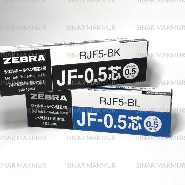 

Refill / Isi Pul Sarasa 0.5 Zebra Jf-0.5 (Pak)