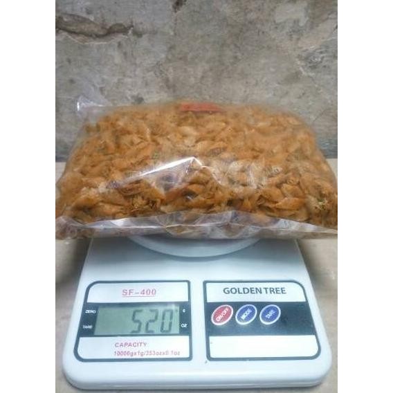 

Keripik Kulit Lumpia (Kemasan 500 Gr)