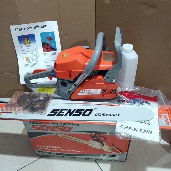 chainsaw mini senso ms788 mesin potong kayu senso 788 5800