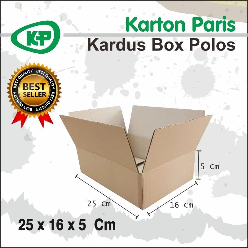 

KARDUS PACKING / BOX PACKING UK 25 x 16 x 5 CM