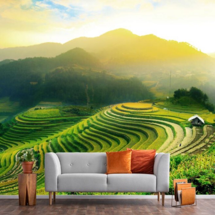 Wallpaper Mural Dinding Pemandangan Alam Ukuran 3x5 M