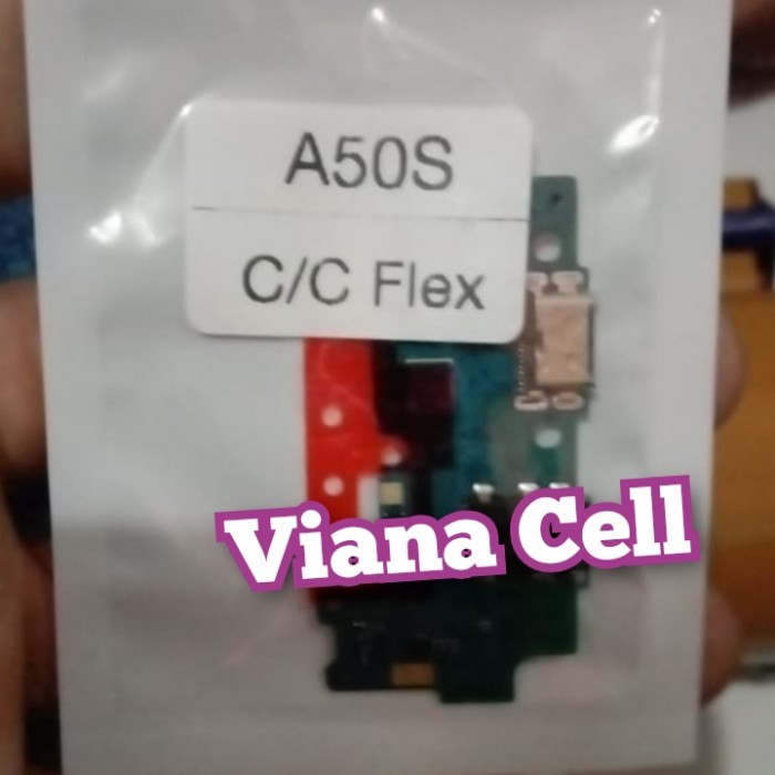 FLEXIBLE PCB BOARD KONEKTOR CHARGER SAMSUNG A50S A507F ADA IC CHARGER