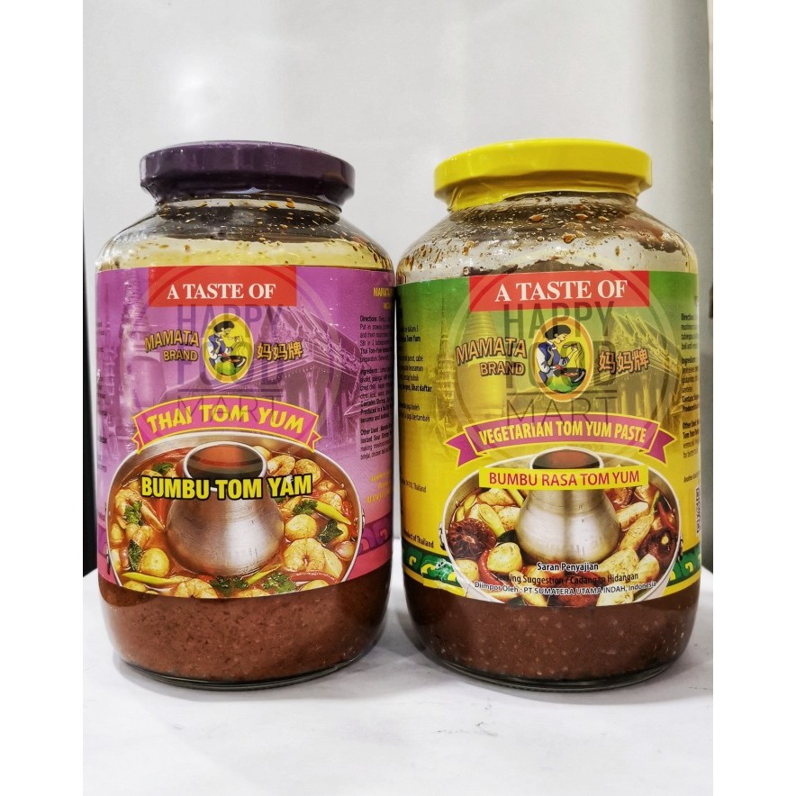 

Lhiu Mamata Bumbu Tom Yum 675 Gram/Thai Tomyum/Instan Vegetarian Tom Yam