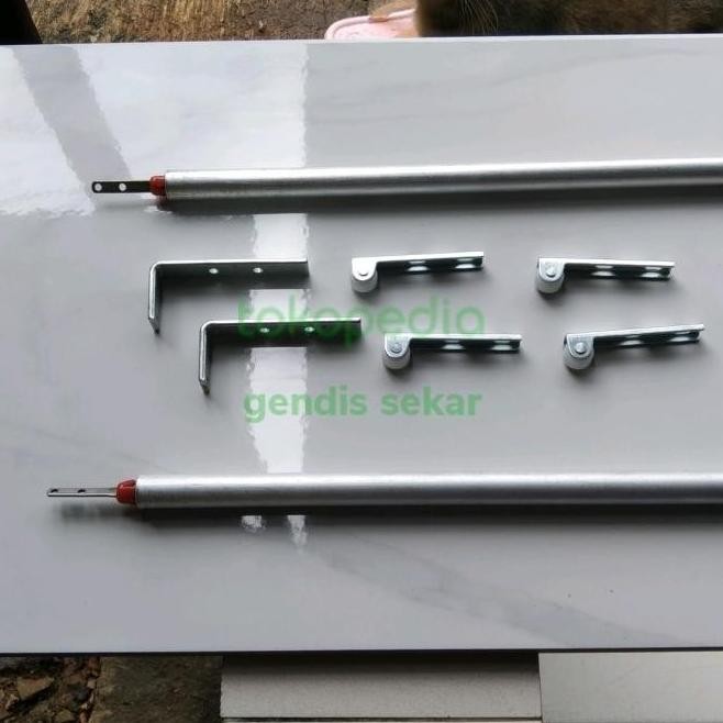 Rel Jendela Sliding Vertikal | 70Cm - 90Cm | Engsel Sliding Vertikal Terbaru