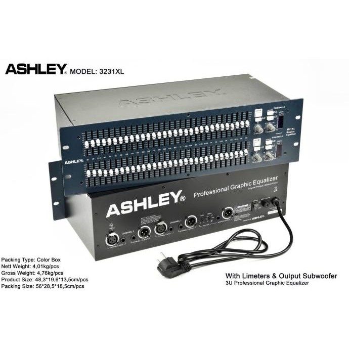 Equalizer Ashley 3231Xl Eq Ashley 3231 Xl Ashley-3231 Original  Ready