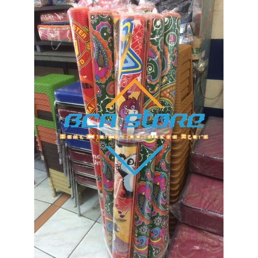 Tikar Plastik Karpet Plastik 160 X 200 Motif Bola